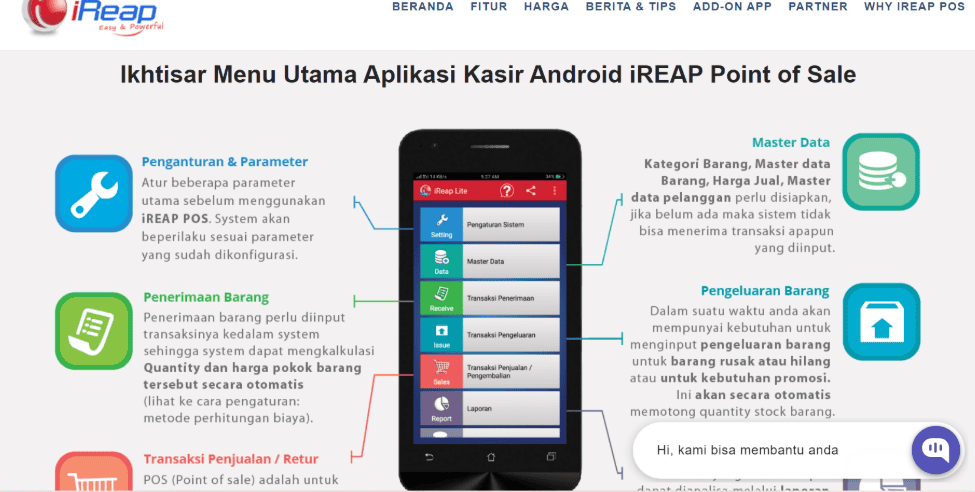 Aplikasi Kasir Digital iReap POS