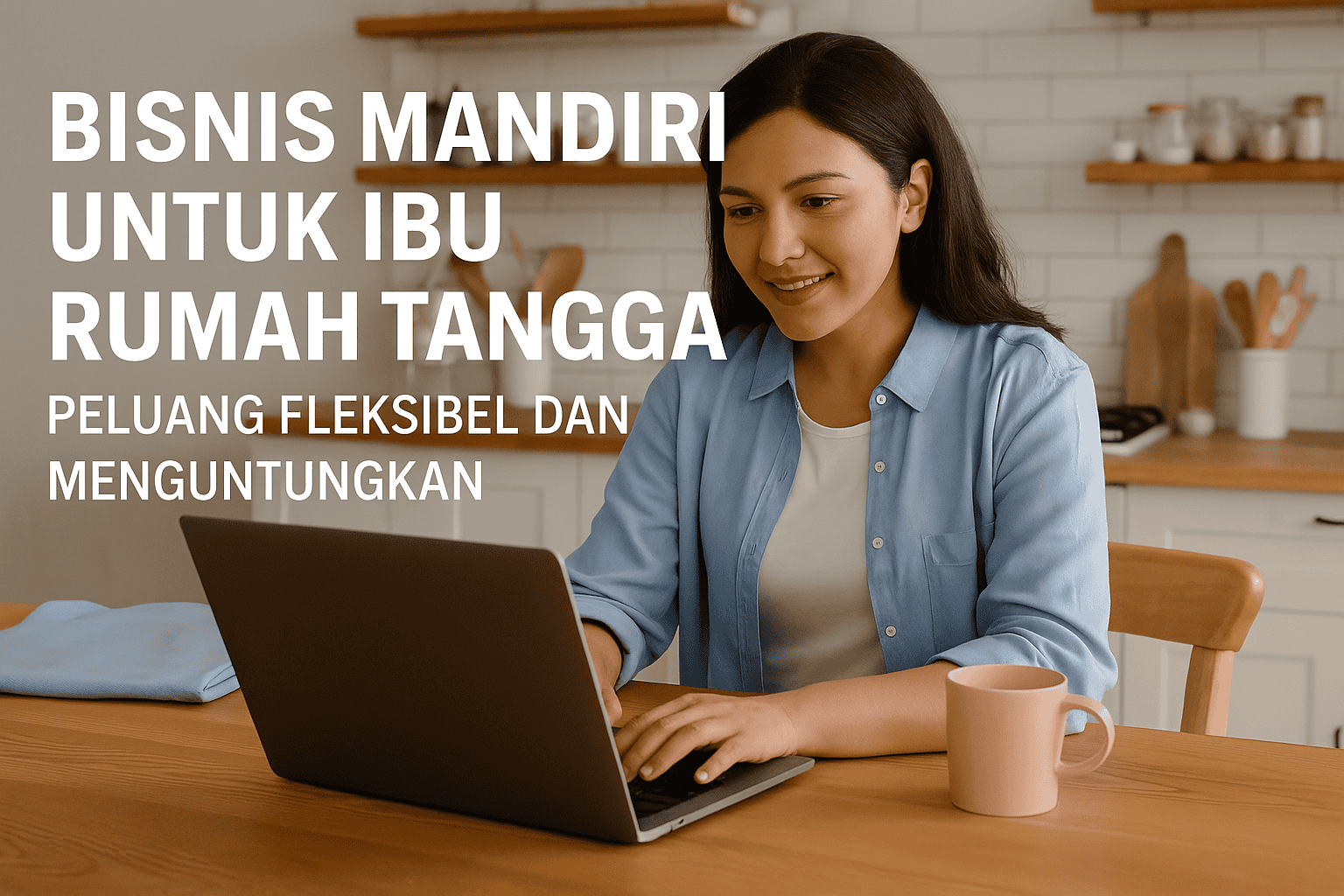 Ilustrasi Bisnis Mandiri untuk Ibu Rumah Tangga